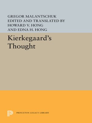 cover image of Kierkegaard's Thought